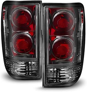 For Smoke Replacement 1995-2005 Chevy Blazer GMC Jimmy S10 Tail Lights Brake Lamps Driver & Passenger Side