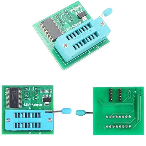 USB Programmer CH341A + 1.8V Adapter board + SOIC8 Clip + SOP8 150mil 200mil SOP16 300mil Programming adapter Test Socket For 24 25 Series Flash