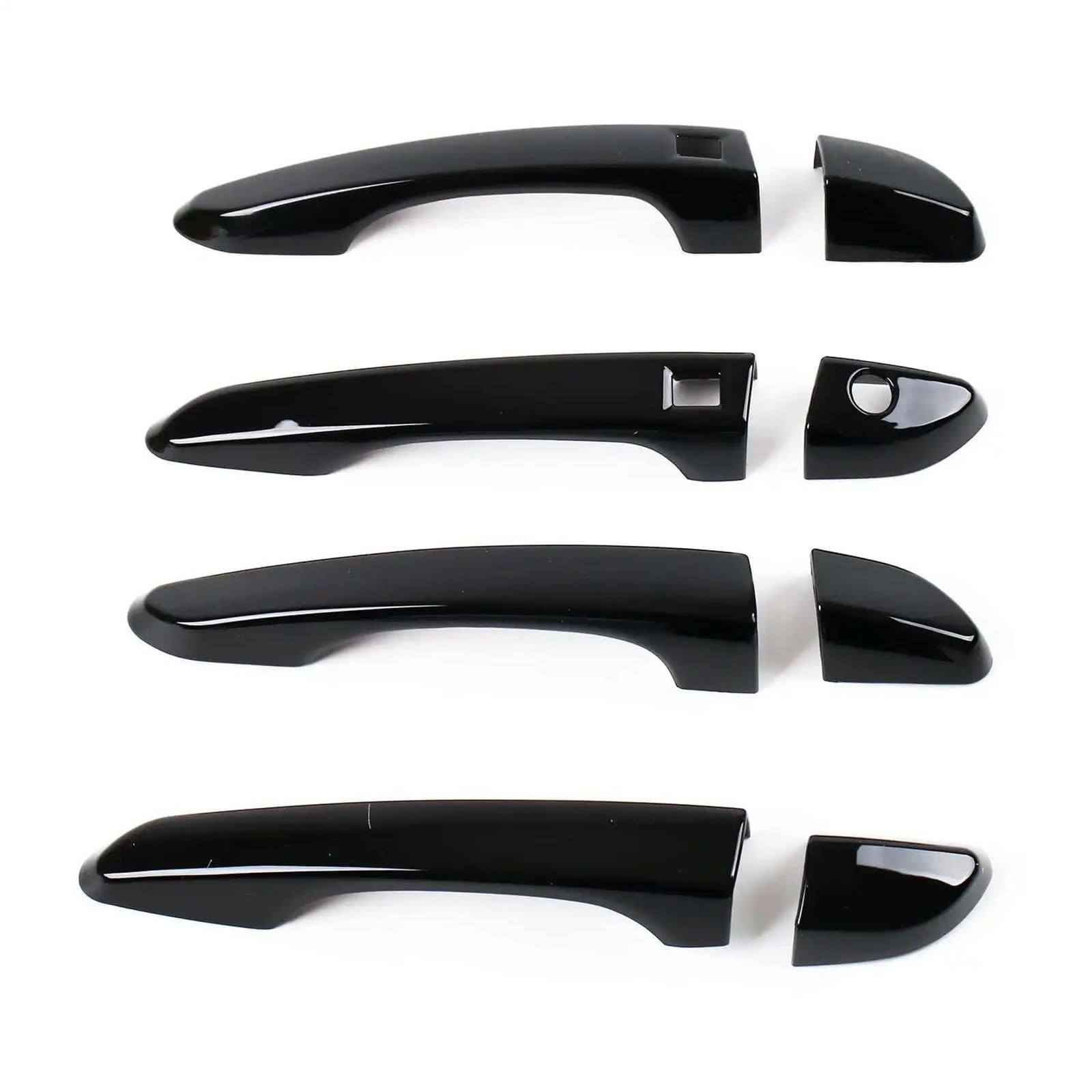 ZAPORA Chrome Car Door Handle Cover Sticker Styling Accessories for Hyundai for Tucson 2015-2019(Style6)