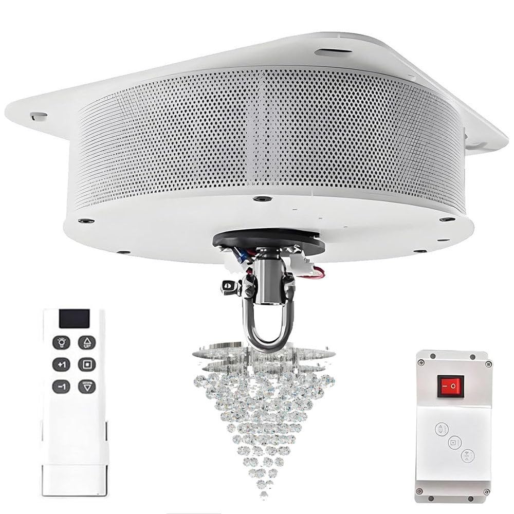Palan électrique lustre 40kg avec télécommande et course de levage 6m