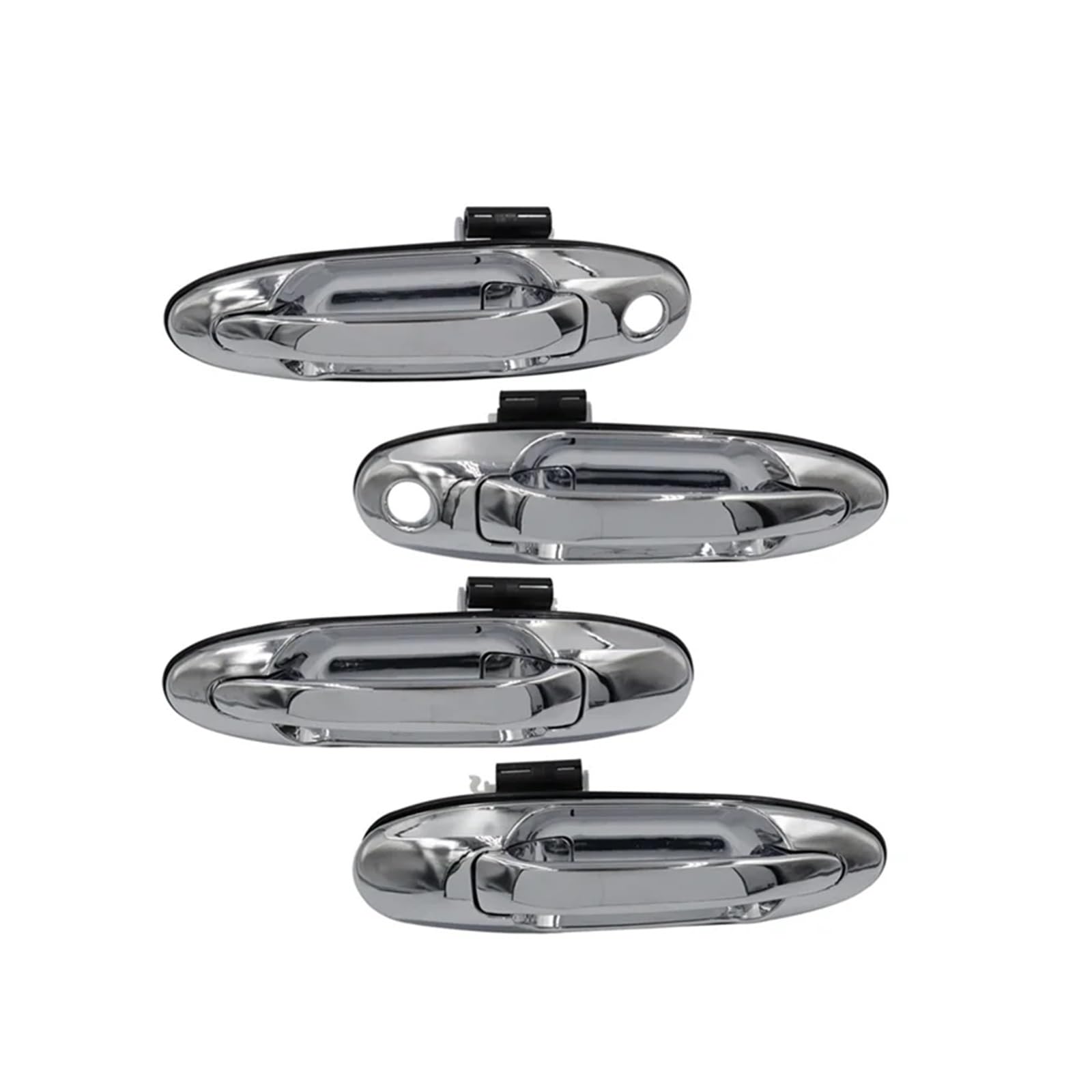 Ldgsuph Silver Replacement Accessories For Car Exterior Door Handle, Fit For Land Cruiser 1998-2007 69210-60061 69220-60061
