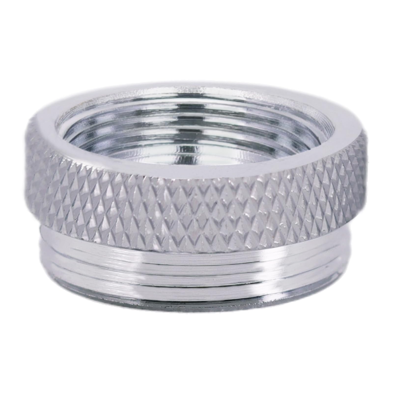 Faucet Aerator Adapter - 3/4 inch Female to 55/64 inch Male Adapter, Chrome Brass Sink Adapter, for Kitchen and Bathroom Faucet Adapter Kit Connection (F19-M22)