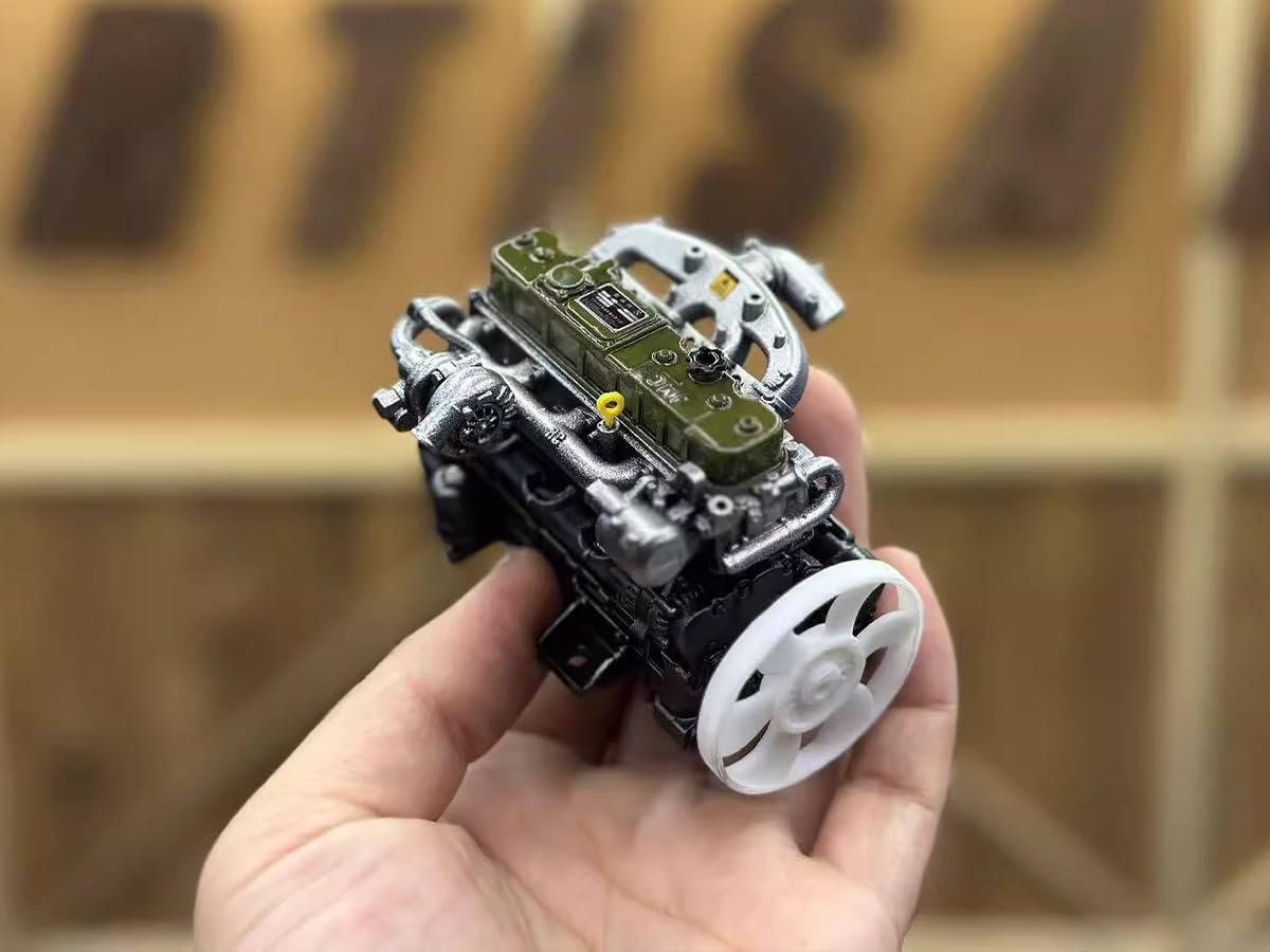 Amazon | YounggDiy ミニエンジンモデルキット 大人用 1/10スケール