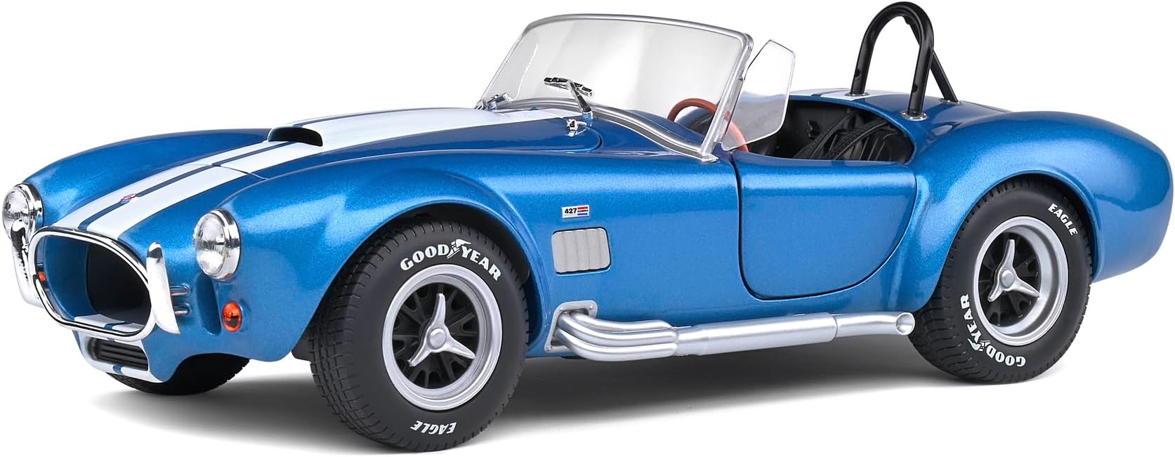 Solido 1/18 Scale AC Cobra 427 MK2 Car Dicast Model, Blue