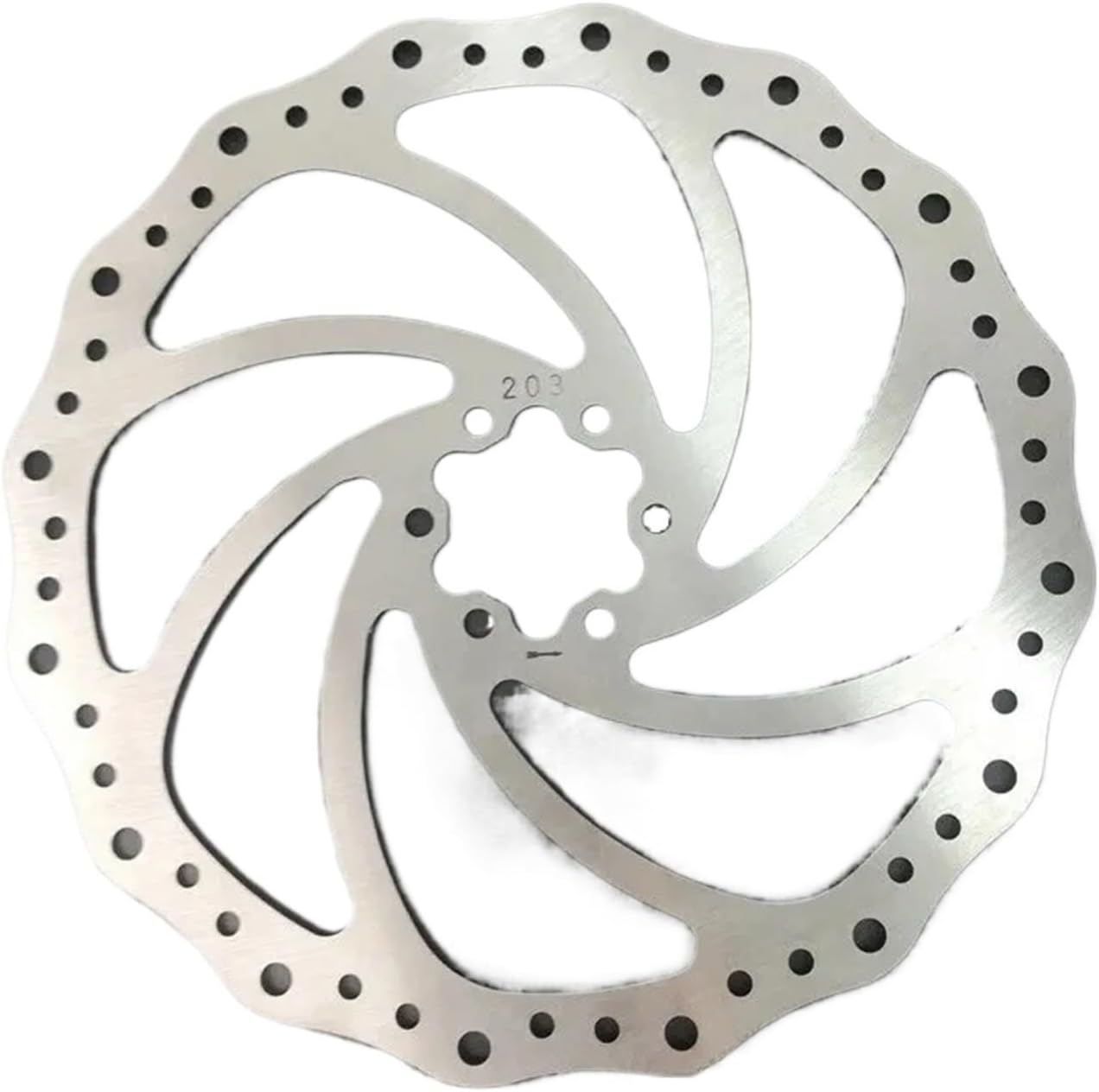 Brake Rotor MTB Disk 6 Bolts Bike Disc Rotors Bicycle Hydraulic for(1PC 203mm)