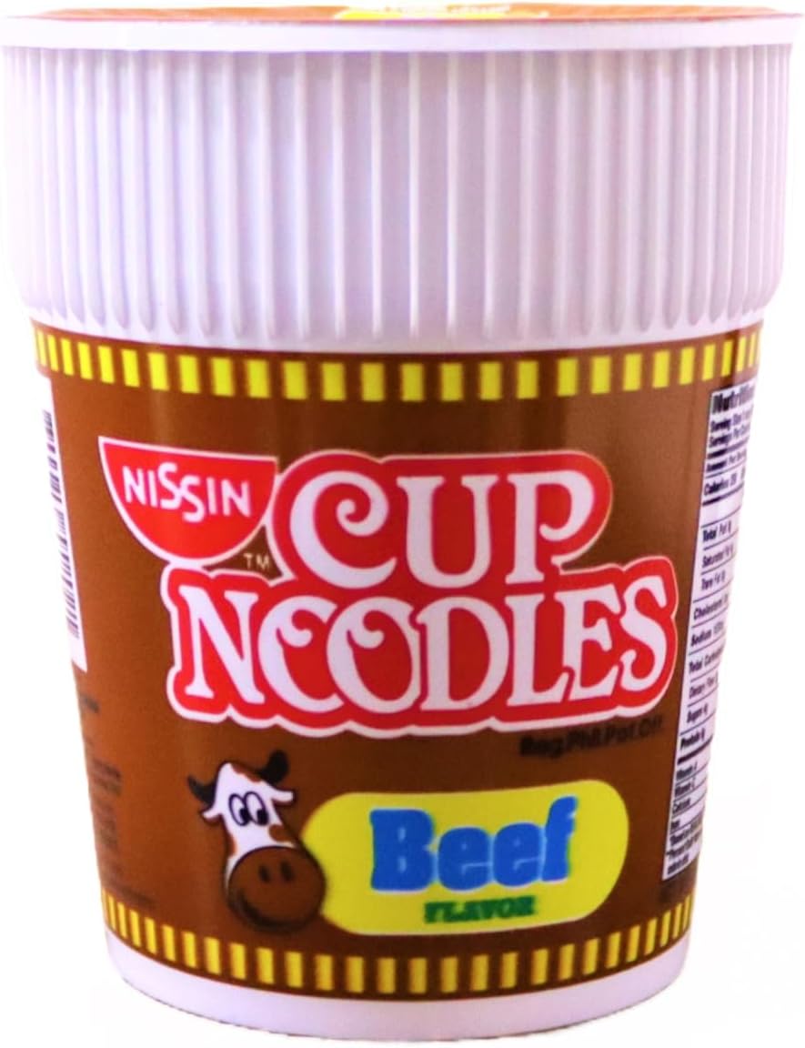 Nissin Cup Noodles Beef - 60 Gm