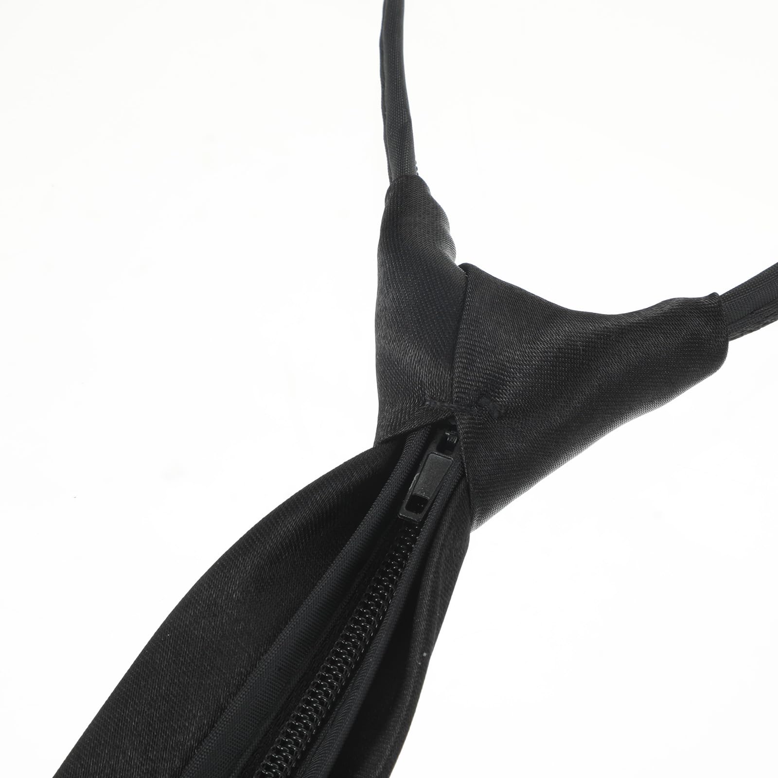 Czarny krawat dla kobiet 48 cm wstępnie zawiązane krawaty dla kobiet krawaty na szyję akcesoria szkoła biznes ślub cosplay krawat