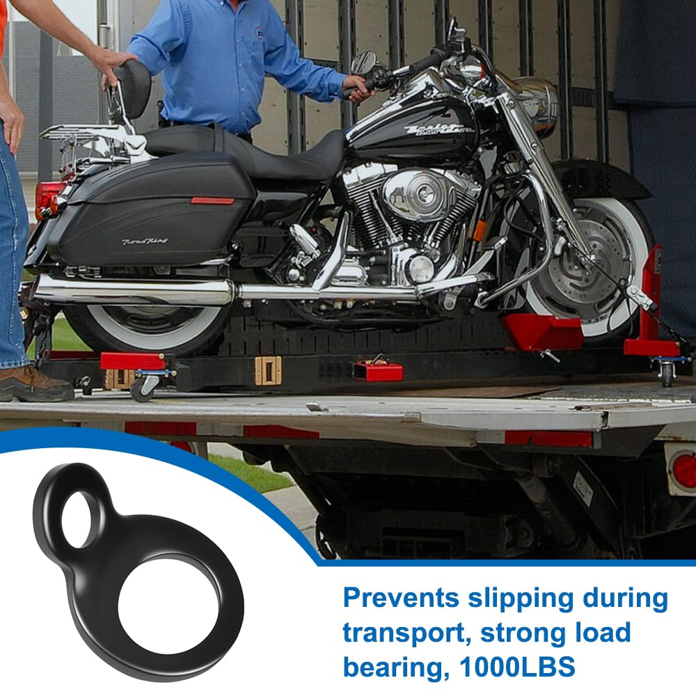 JRYXDS 8 Stück Zurrösen Edelstahl - O-Ringe Für Garage, Werkstatt & Transport