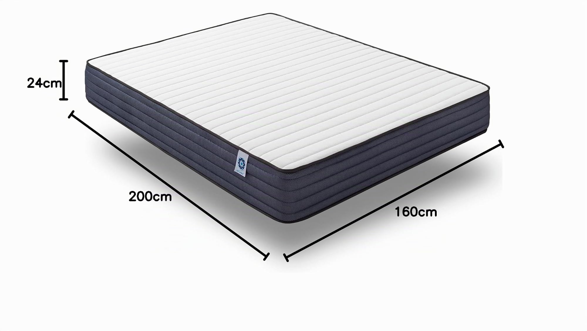 Naturalex - Perfectsleep - Colchón 160x200 cm Viscoelástico - 26 cm