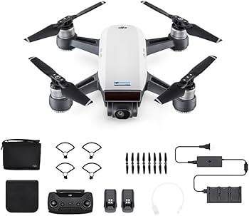 DJI Spark Combo - mini-drone met max. snelheid van 50 km/h, tot 2