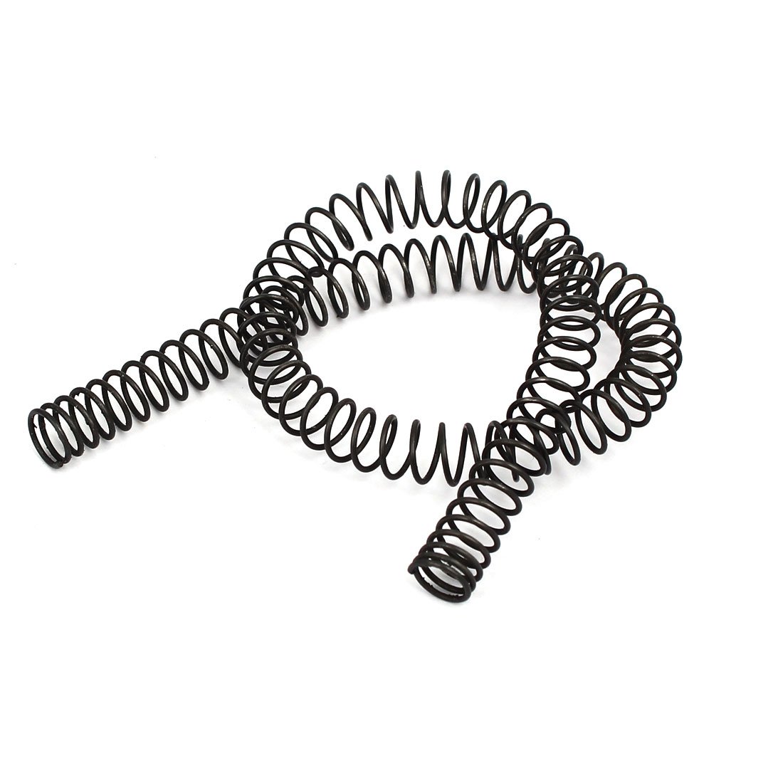 Aexit 0.8mmx8mmx305mm Manganese Springs Steel Compression Springs Compression Springs Black 2pcs