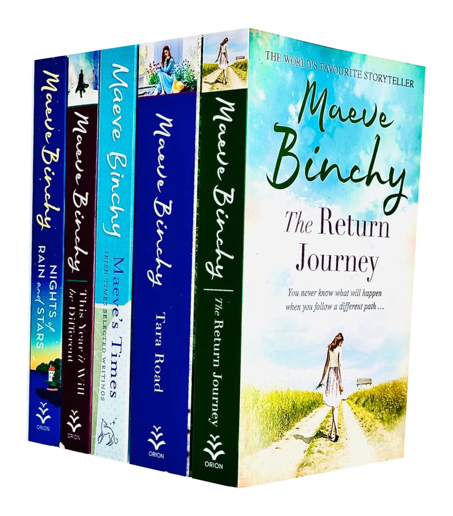 Maeve Binchy Collection 5 Books Set (Scarlet Feather, This Year It Will Be Different, Maeve's Times, A Week in Winter & Quentins)