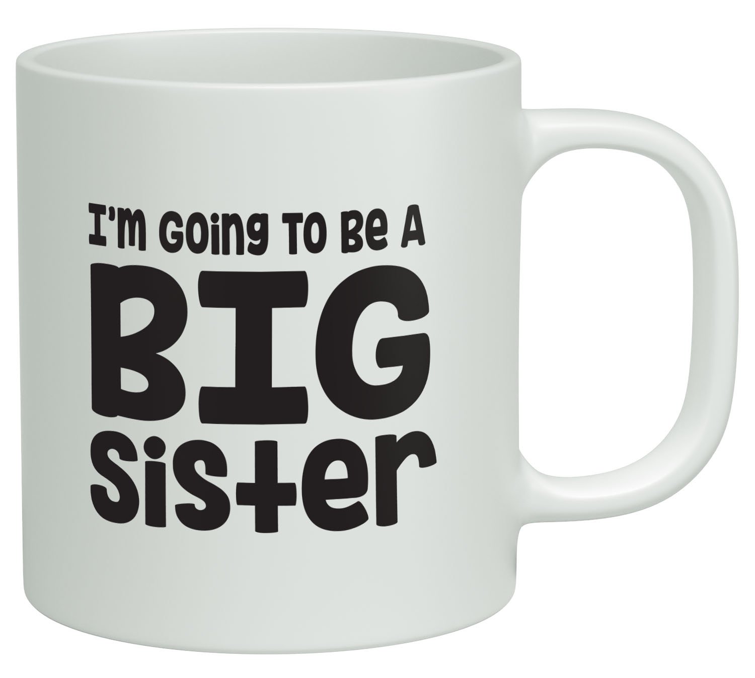 Shopagift I'm Going to be a Big Sister White 10oz Novelty Gift Mug Cup