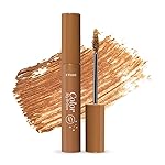 ETUDE Color My Brows Big Size, Brow Mascara, 3D Natural Coloring, Beeswax & Carnauba Wax, Moisturizing Brow Care, Eyebrow tint, Soft Gel Texture, Korean Makeup, Beauty, Light Brown (0.304 Fl Oz)