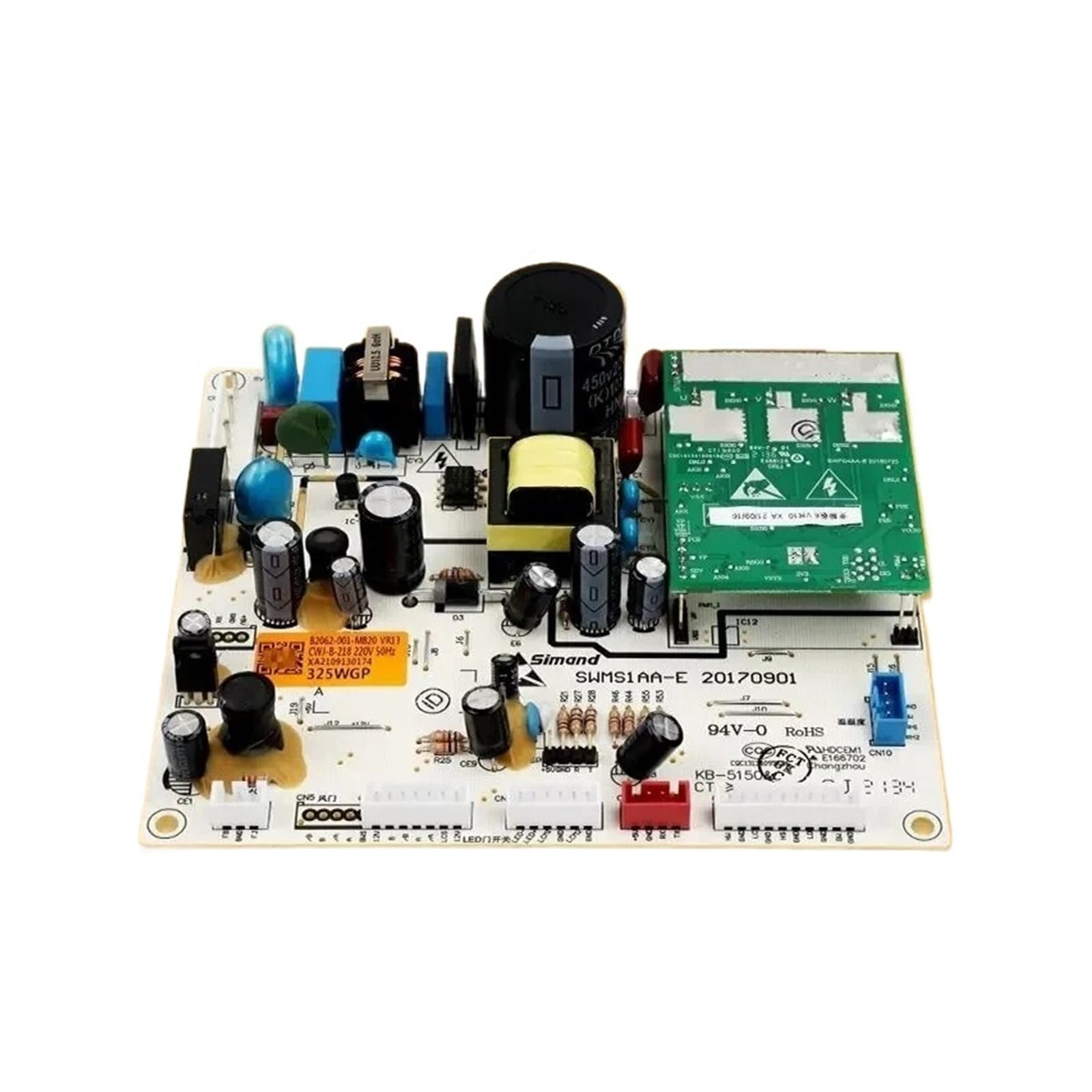 KONGLIE Main Board Compatible for Skyworth Refrigerator Computer Board B2062-001-MB20 B2062-001-MB26 B2062-001-MB27 B2062-001-MB28 Accessories(B2062-001-MB20)