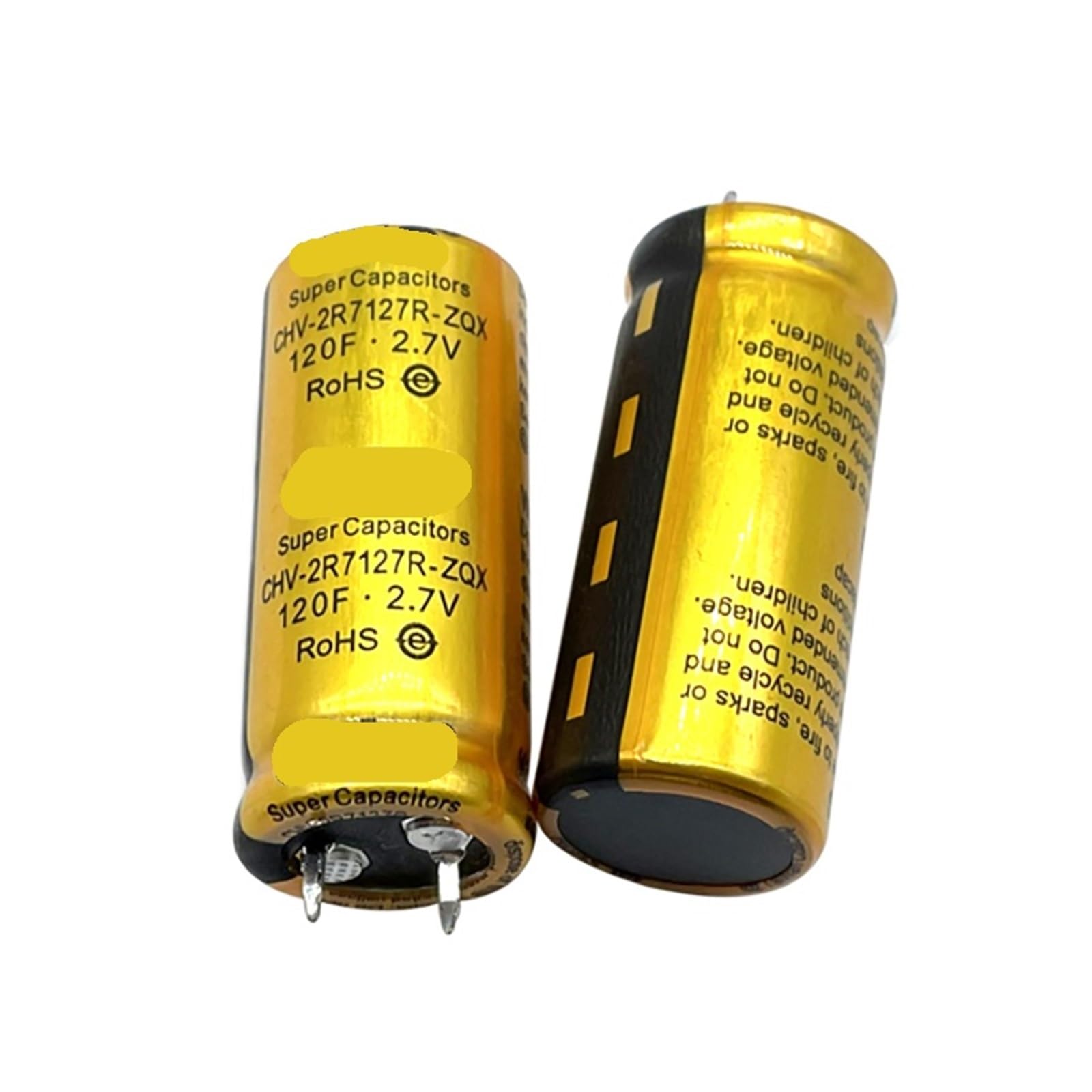 Condensateur Super Farad 2.7V 120F pour sauvegarde mémoire audio