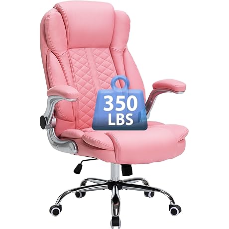 Girly Pink Office Chair