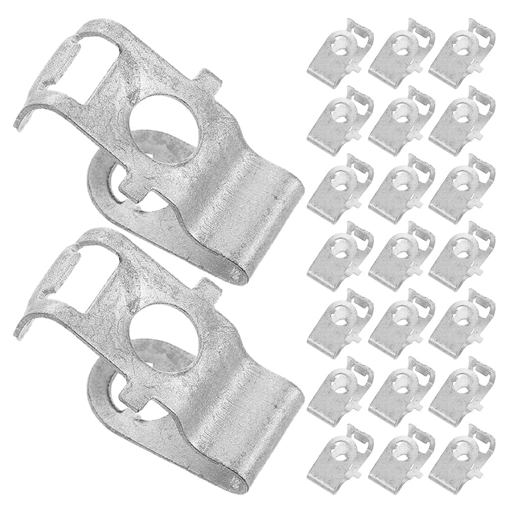 Tornillos autorroscantes de metal y clips de coche para solucionar vibraciones en el motor 8