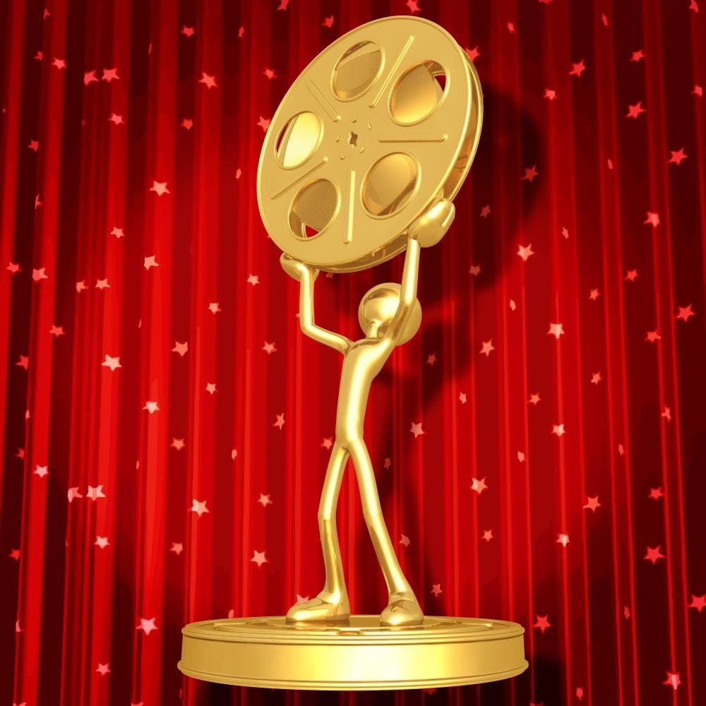 Wallmonkeys Film Award Ceremony Wall Mural Peel and Stick Vinyl Graphic (18 in H x 18 in W) WM86322