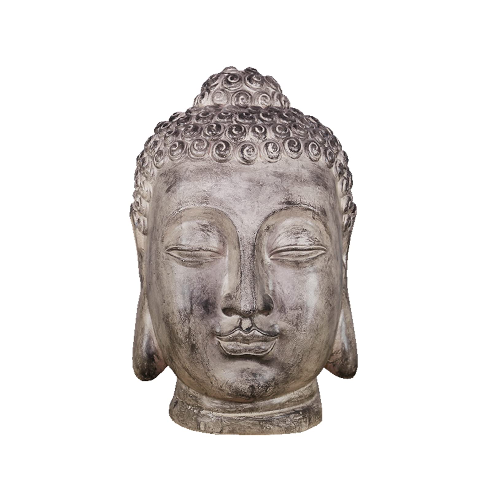 ソフトパープル セレナイトプレート ブッダ 仏陀 直径約15センチ