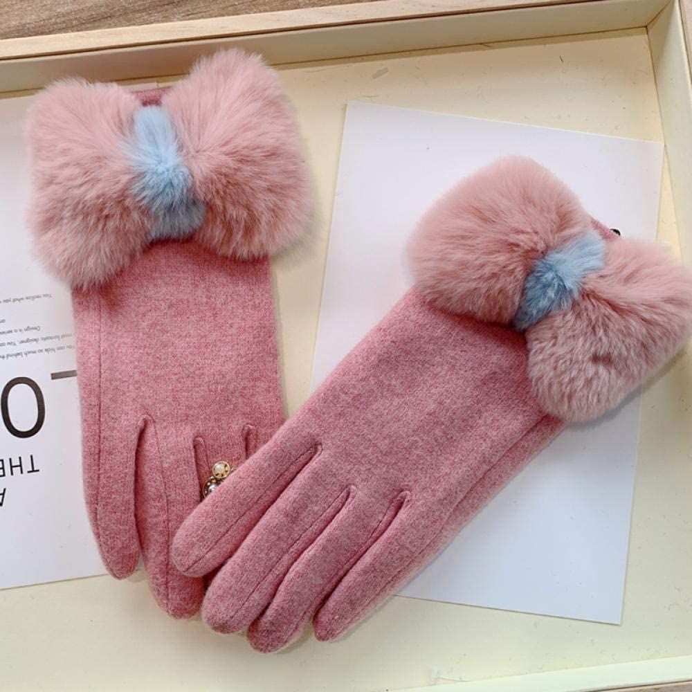 Gants tactiles chauds hiver pour femme en cachemire fonctionnels