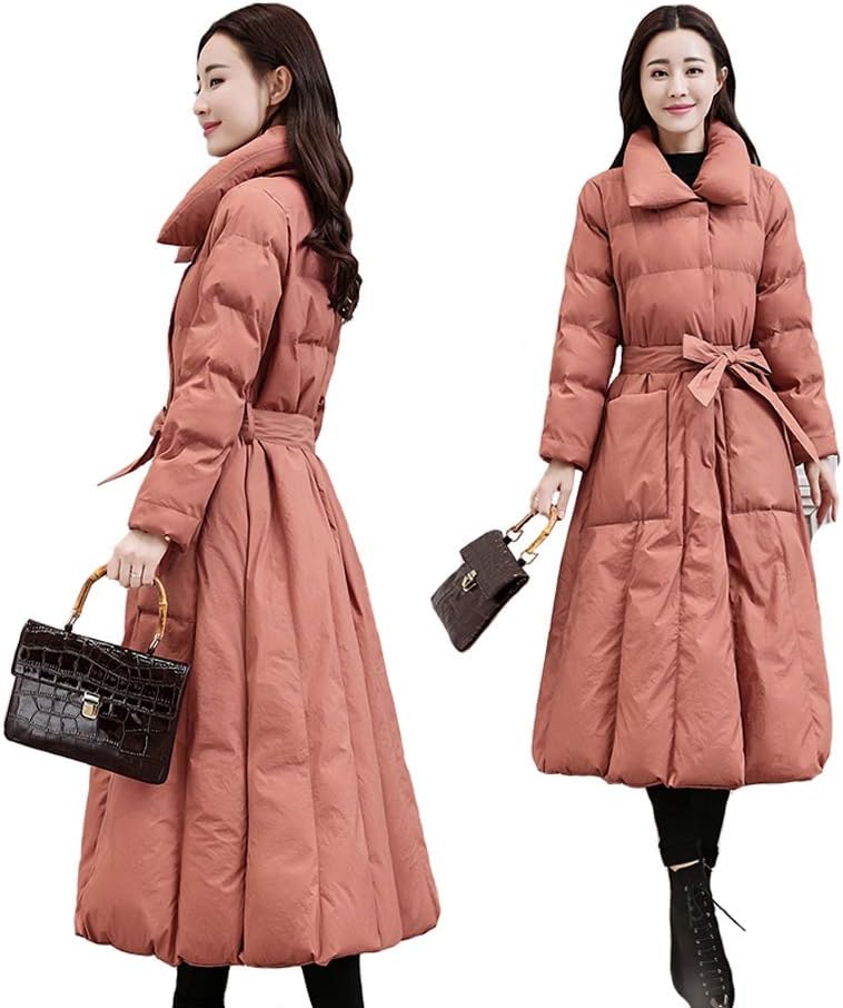 parka invernale per donne al ginocchio