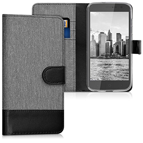 kwmobile Funda Compatible con ZTE Blade V8 Lite - Carcasa de Tela...