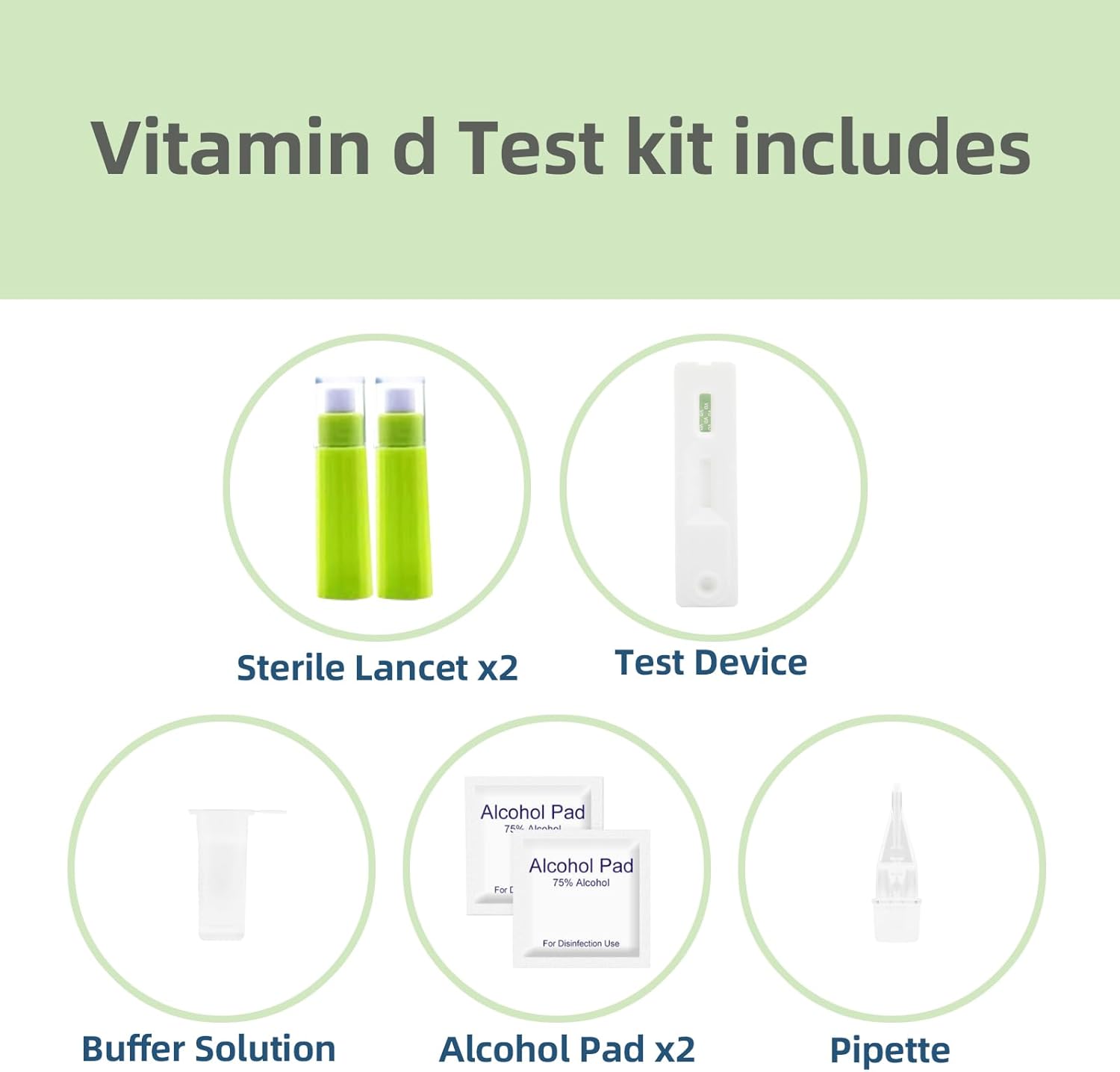 Vitamin d Test kit at Home,he Result is Highly Accurate, Easy to Read and use,Pack of 2 - Image 5
