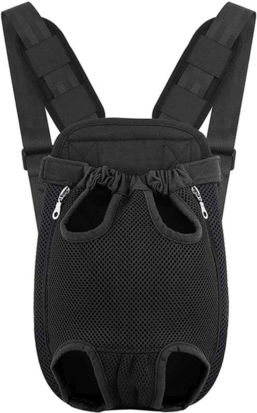 Pet Carrier Backpack，Adjustable Pet Front Cat Dog Carrier Backpack Travel Bag,Backpack Carrier, for Walking, Travel, Hiking, Camping，Legs Out (M)