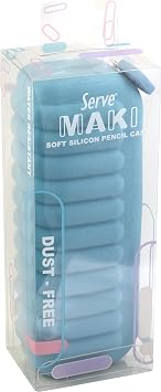 Serve Maki Pen Bag Light Blue Silicone Govde