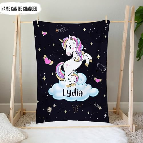 Vista 51 de Hyturtle Manta personalizada con estampado de vaca con nombre, mantas de bebé personalizadas para niños y niñas con estampado de vaca blanca y Vaca 7