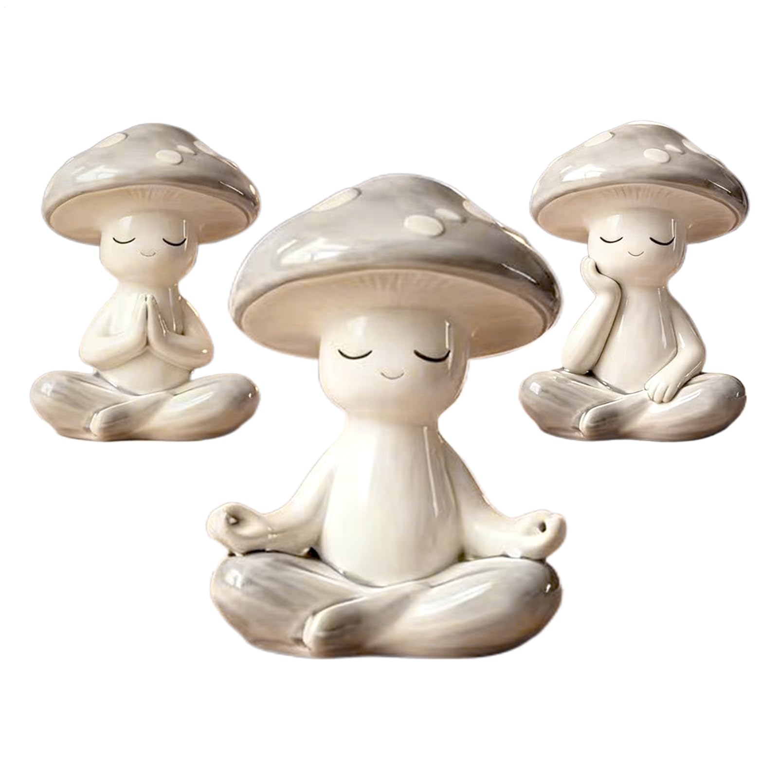 Statue champignon résine pour embellir un jardin terne sans entretien