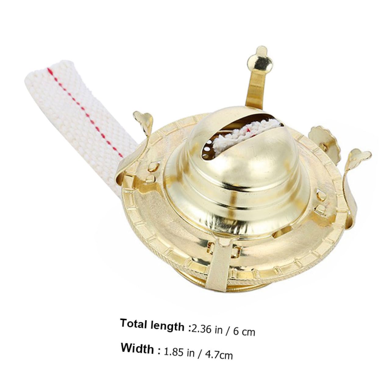 RORPOIR 3sets Kerosene Oil Lamp Burner Replacement Wick Vintage Flame Regulator for Oil Lamp Parts and Accessories Wick Holder for Home Lighting