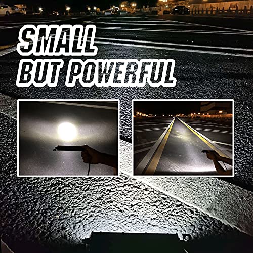 Slim 6 Inch 30-Watt 3000-Lumen Spot Flood Combo Beam Ultra-Thin Offroad Driving Fog Work Lights Single Row Led Light Bar For Truck Atv Utv Suv Boat, 12V #TOP1