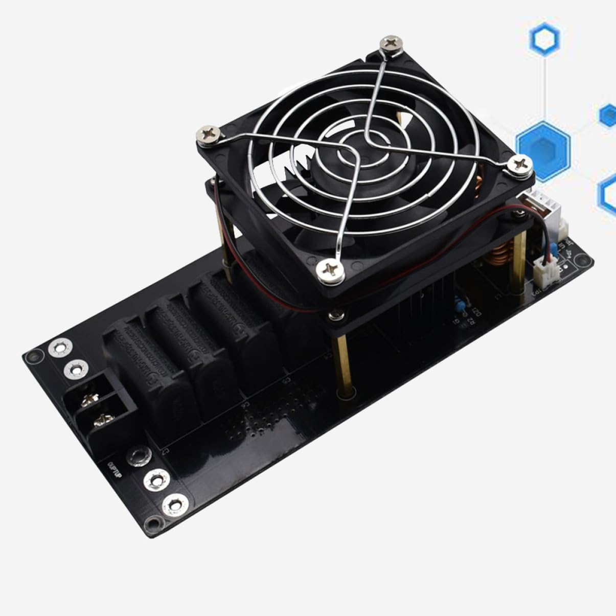 Veemoon Duction Heater Module 1000w Low Voltage 20a Induction Heating Board Heat Dissipation f