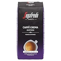 Segafredo Zanetti Caffè Crema Gustoso - Fagiolo intero (Confezione da 1 kg)