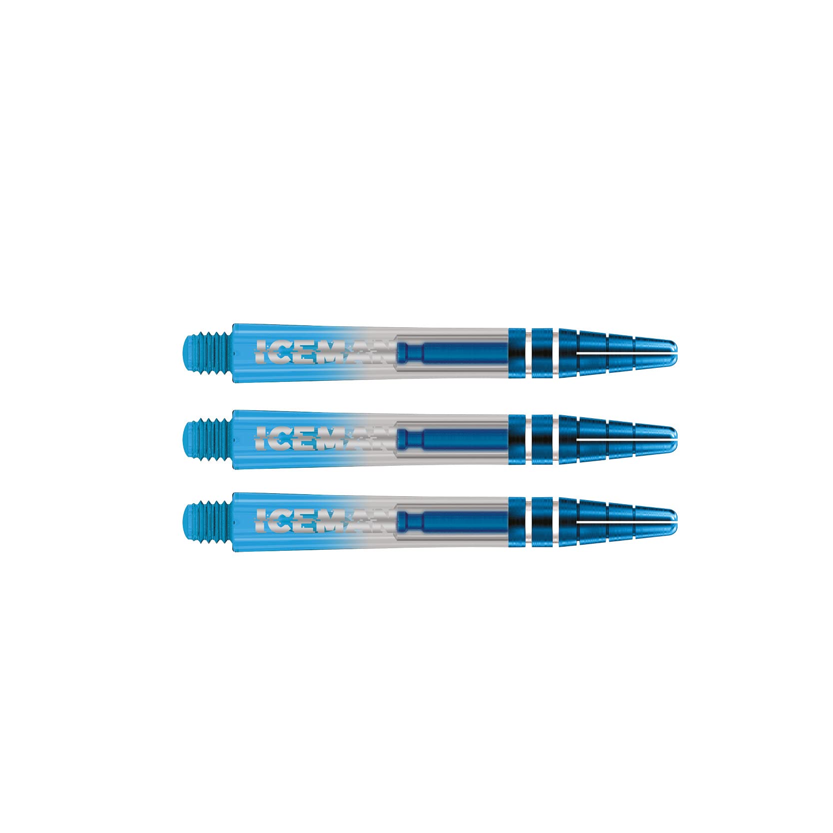 Gerwyn Price Nitrotech Blau getaucht mit blauem Oberteil Mittel Dart-Stiele - 2