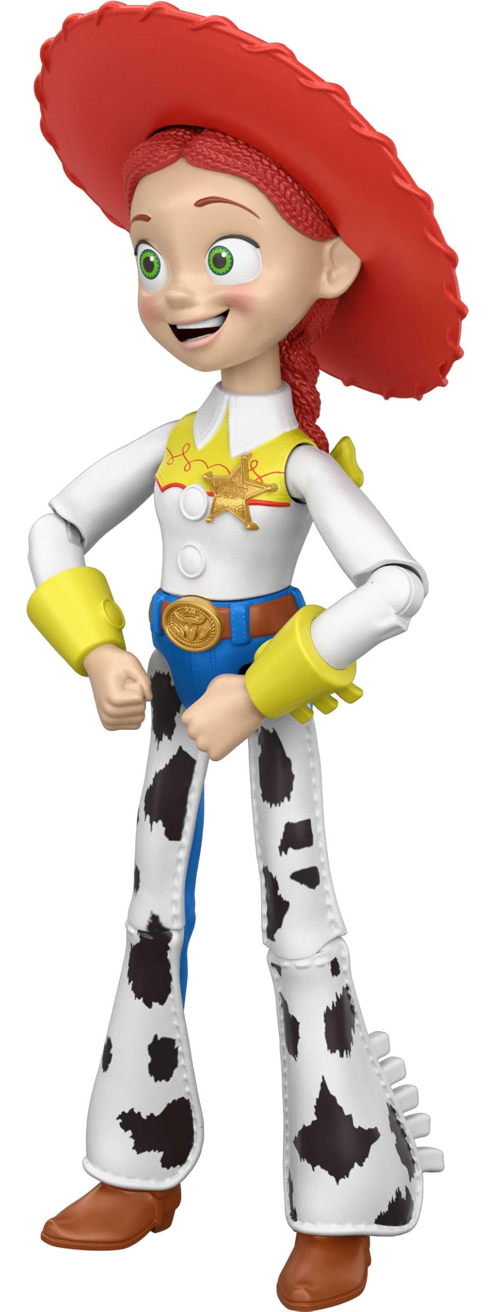 Mattel Disney Pixar Toy Story 5 „Tańcząca” kowbojka Jessie Figurka z funkcją (ok. 30 cm), 12 punktów ruchu, filmowy wygląd, zabawka dla dzieci 3+, JKV40