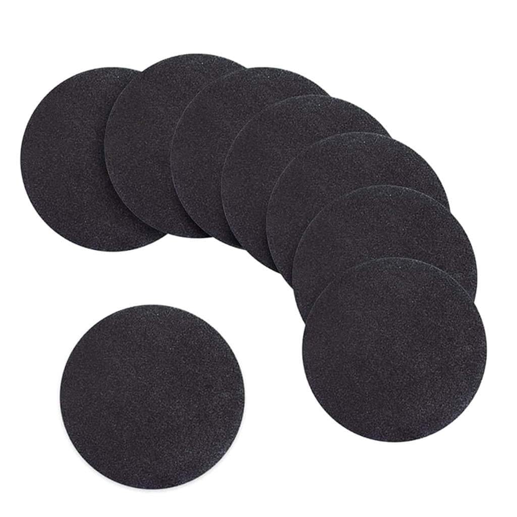 8pcs Black Round Cardboard Painting Paper Cardboards for Artist Painter Art Supplies