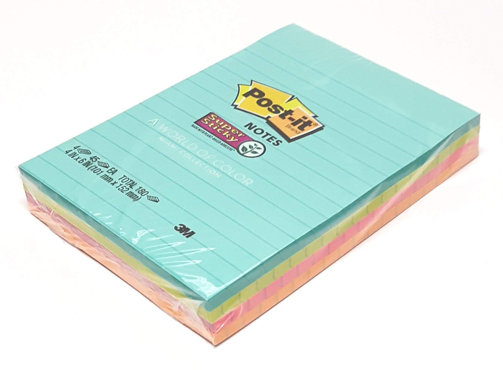 Amazon.co.jp: 3 M 4621-ssan Lined Post - it ®スーパー付箋 : 文房具
