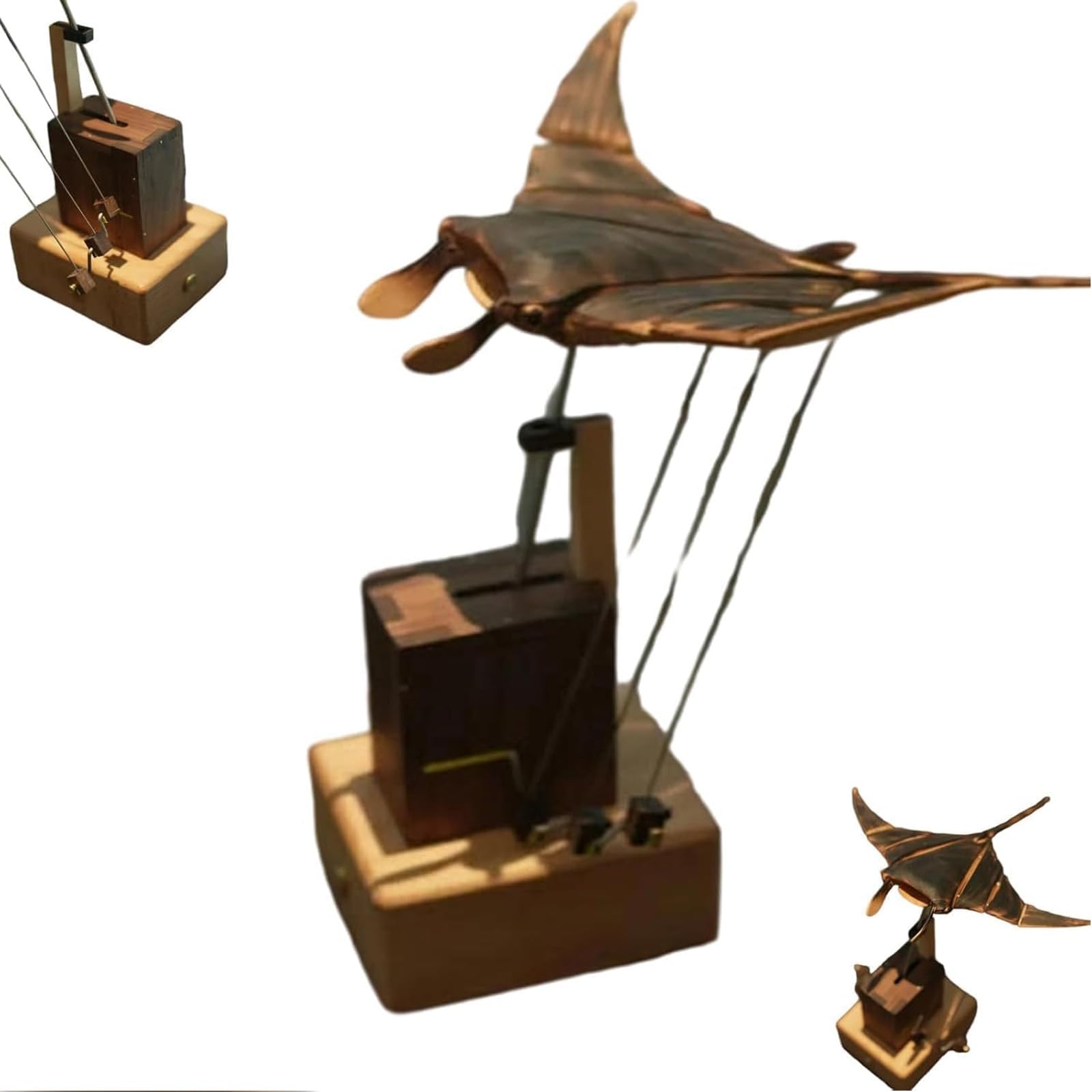 Raie manta bionique électrique automate mécanique cadeau design unique