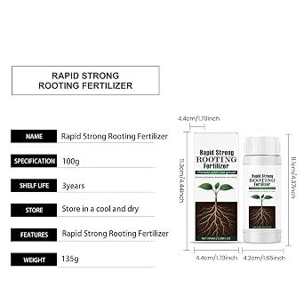 Plant Food - 100ml Liquid Fertilizer Concentrate, Fast Acting Nutrient Supply, Indoor Potted Plant Solution | Indoor PlantFood, Strengthening Growth Formula for Hydrangeas Succulents Monstera Pothos