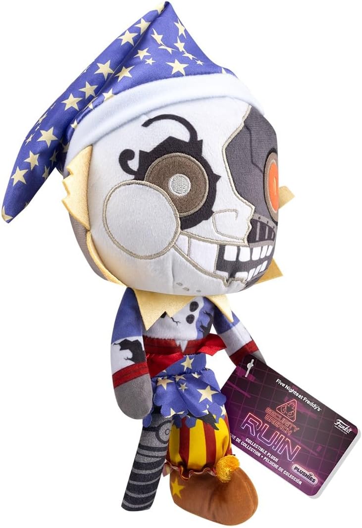 Funko Plush: Ruin - Moon - (CL 7") - FNAF - Collectable Soft Plush - Birthday Gift Idea - Official Merchandise - Stuffed Plushie for Kids and Adults - Ideal for Video Games Fans and Girlfriends