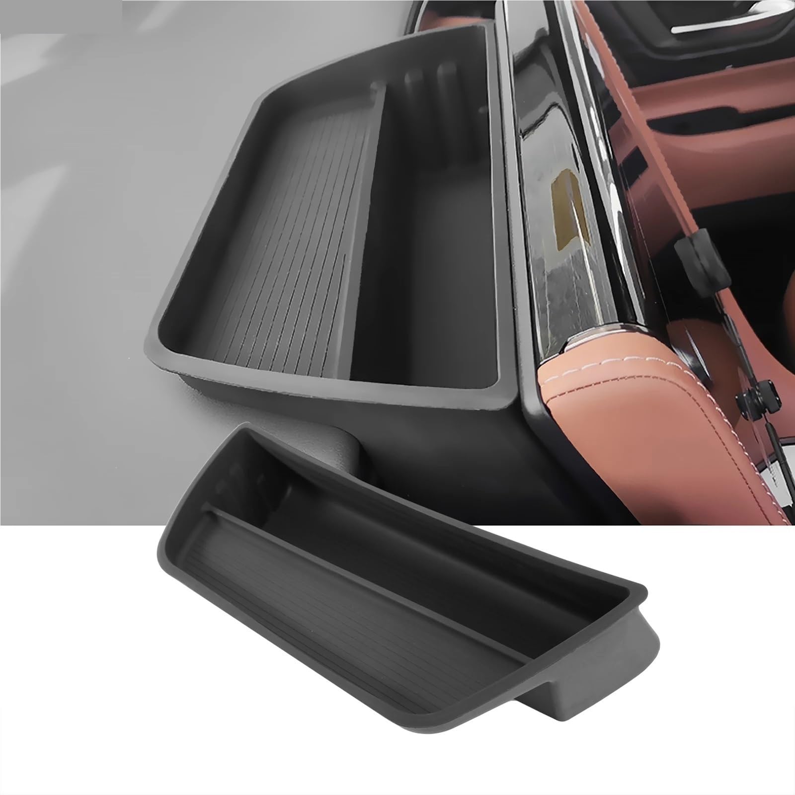 Ochrona Podłokietnika Pokrowiec Pasuje do Toyoty, pasuje do Alphard AH40 2023, 2024, 2025, schowek w podłokietniku, schowek za ekranem
