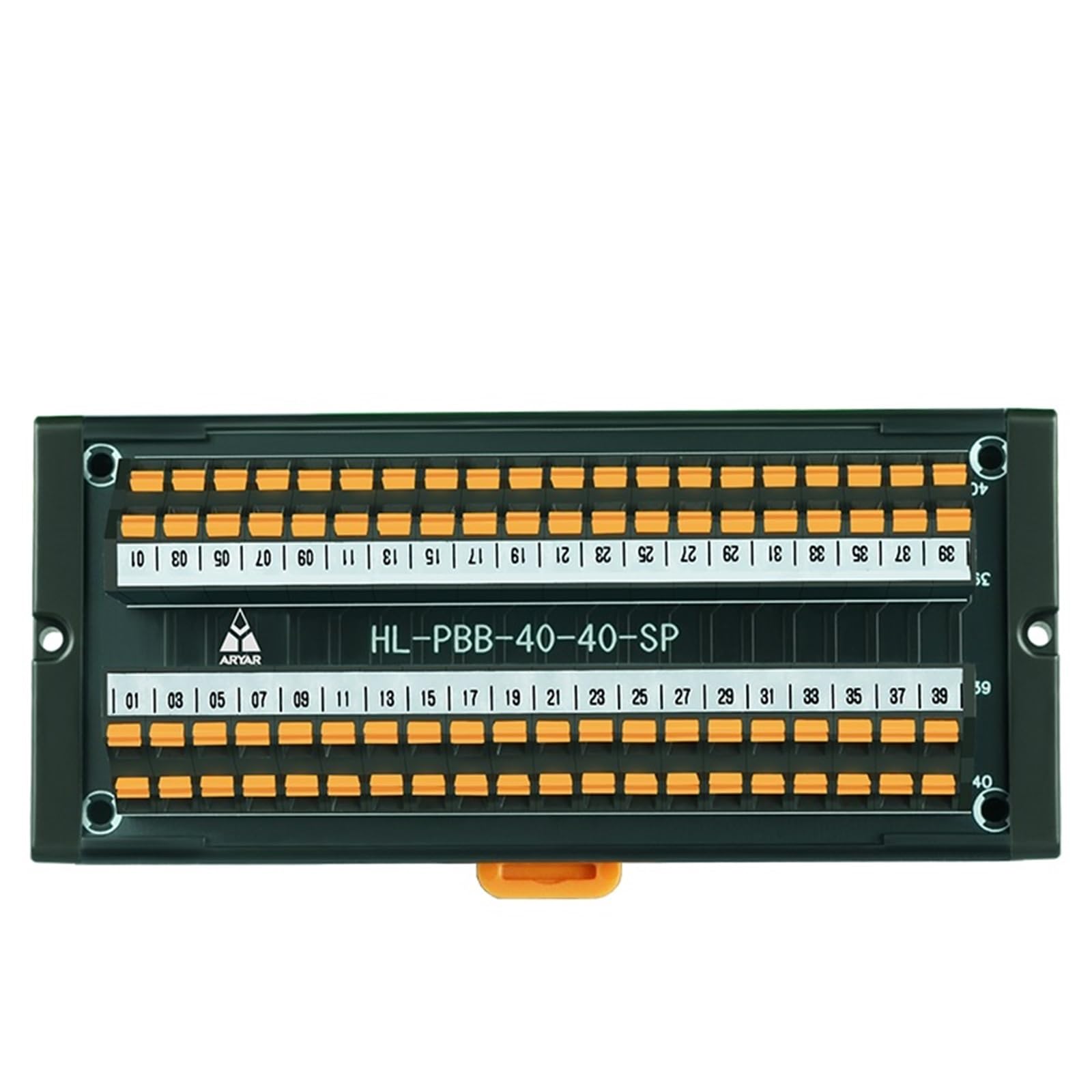 1 Uds., 5-400V, 40 canales a 40 canales, carril DIN y montaje en Panel for distribución de fuente de alimentación, placa divisora ​​de cableado rápido