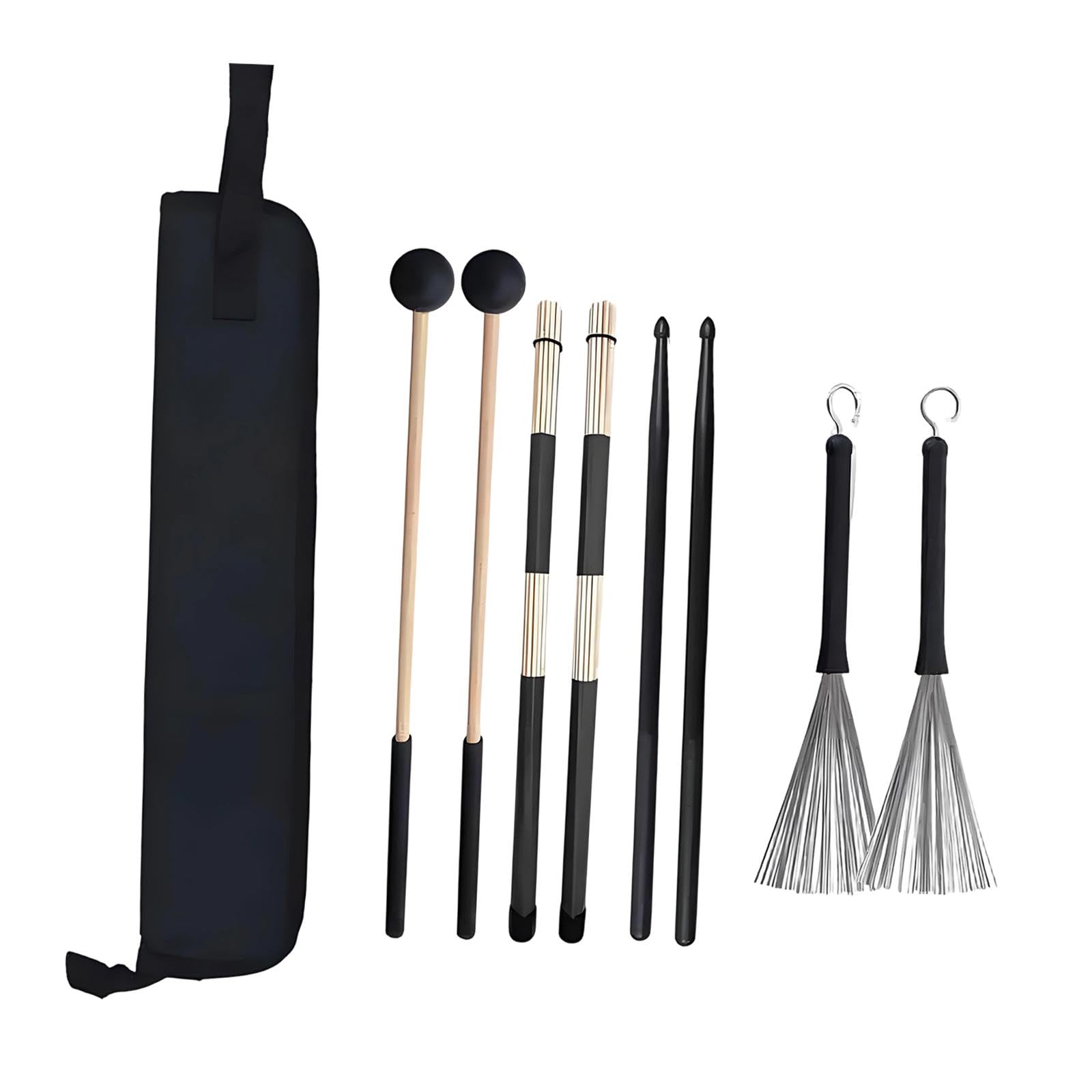 Ensemble de robustes pour batteurs : accessoire de musique haute densité - 8