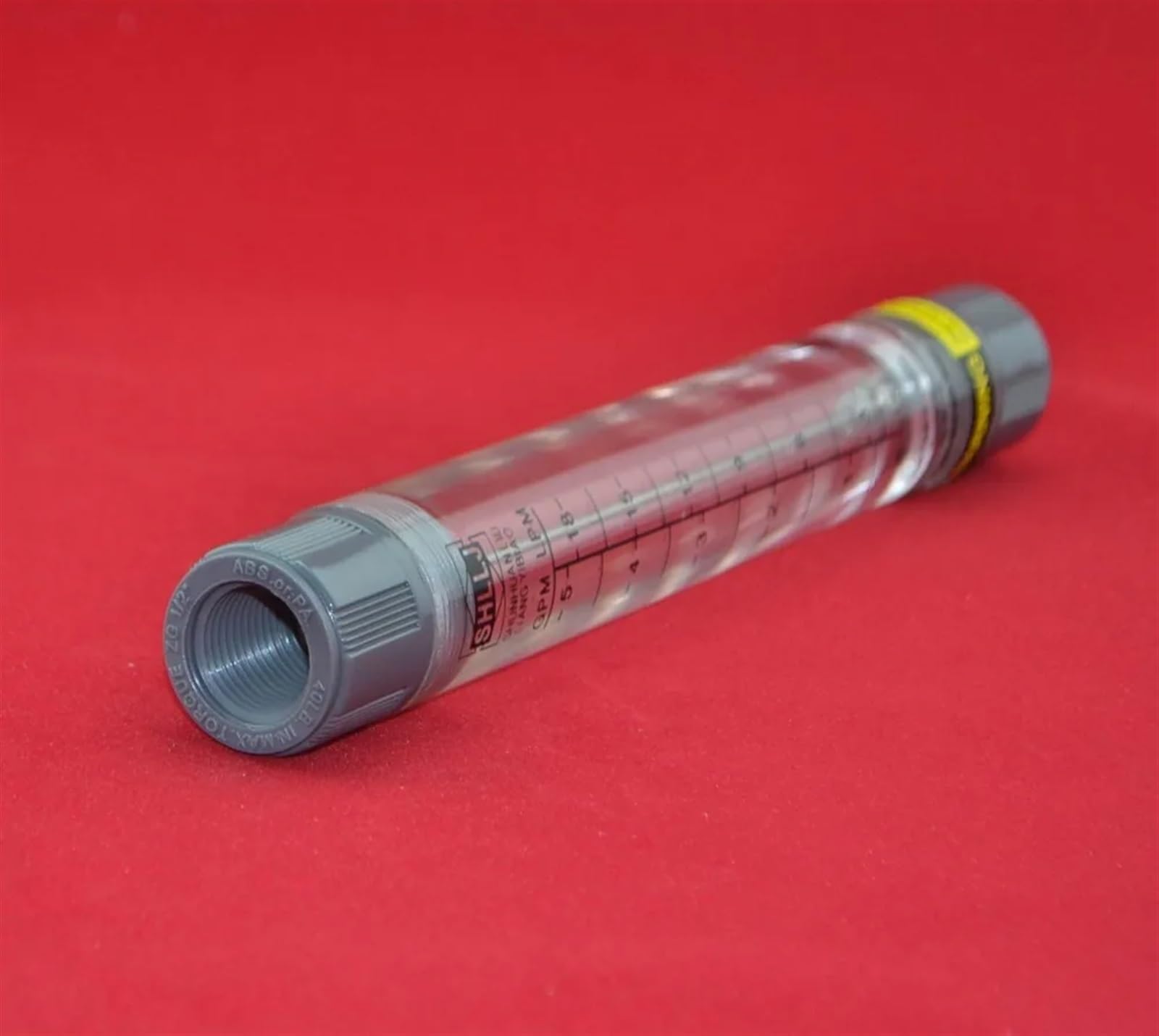 1 Uds. Medidor de flujo tipo tubo serie LZM-15G for Gas/aire macho o hembra 1/2 "BSPT o NPT ABS(1.2-12 m3Ph)