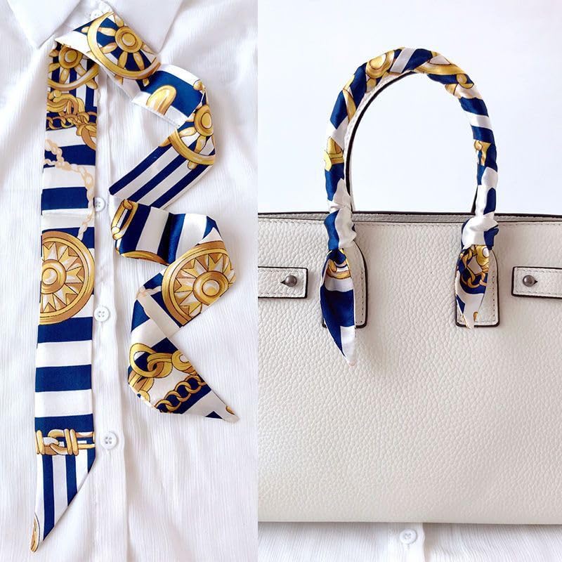 6 pack Bags for Women, skinny scarf for purse handle, Neck Scarves,hair scarf,bag accessories for handbags3