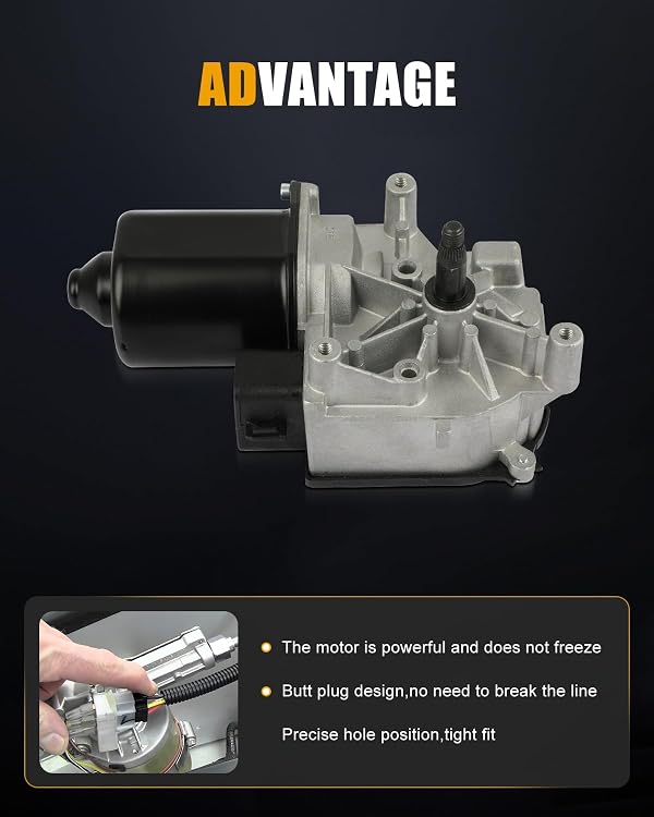 ROADFAR Front Windshield Wiper Motor Fit for GMC for P3500 1993-1999 by ROADFAR - Used condition - Image 3