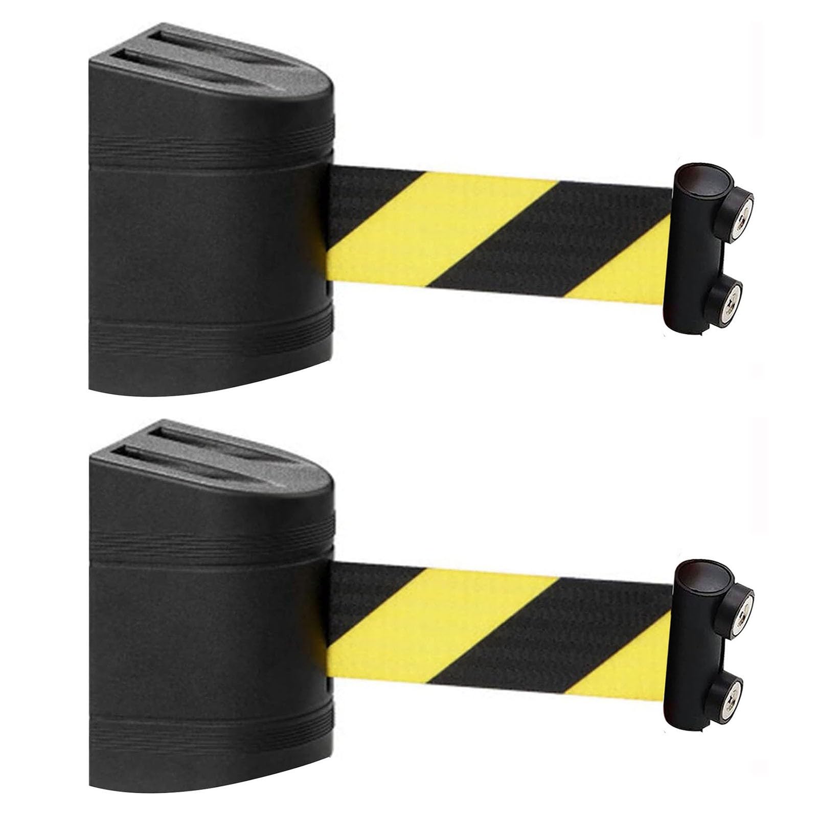 Attraction magnétique durable pour barrière de sécurité rétractable